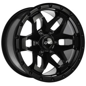Dai Alloys – Blitz – Black – 18″x9″ -15mm – All weather Wheels – DW1261801